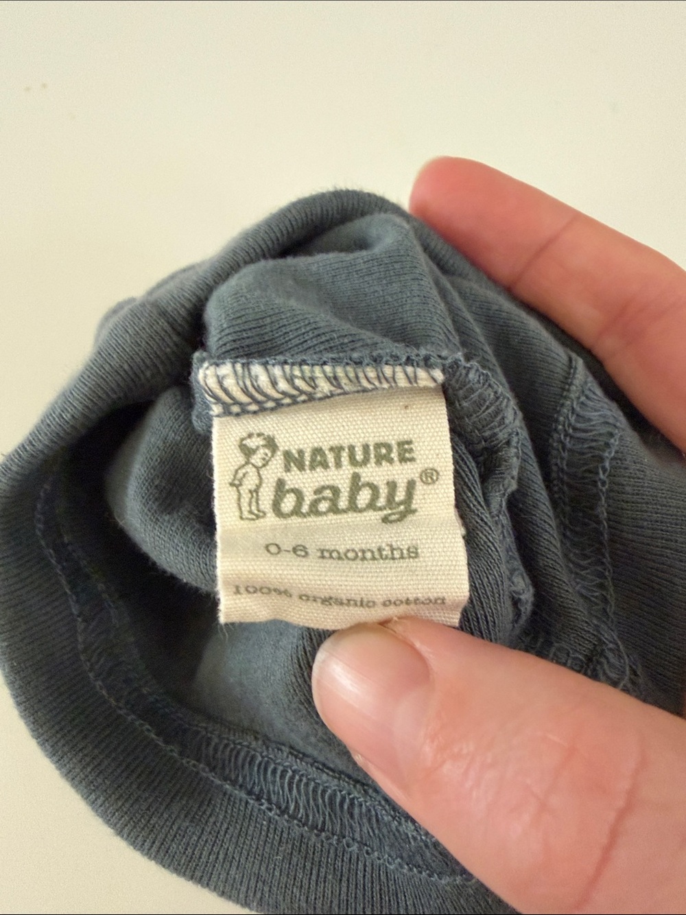 Nature Baby Newborn hat  teal green